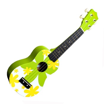 Amahi Green Flower Soprano Uke