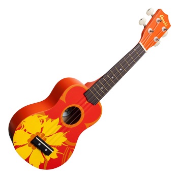 Amahi Orange Flower Soprano Uke