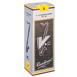 Bass Clarinet Reeds - Vandoren V12, #3