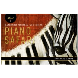 Piano Safari Interval Cards [piano]