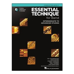 Essential Technique for Band Book 3 – Conductor Score